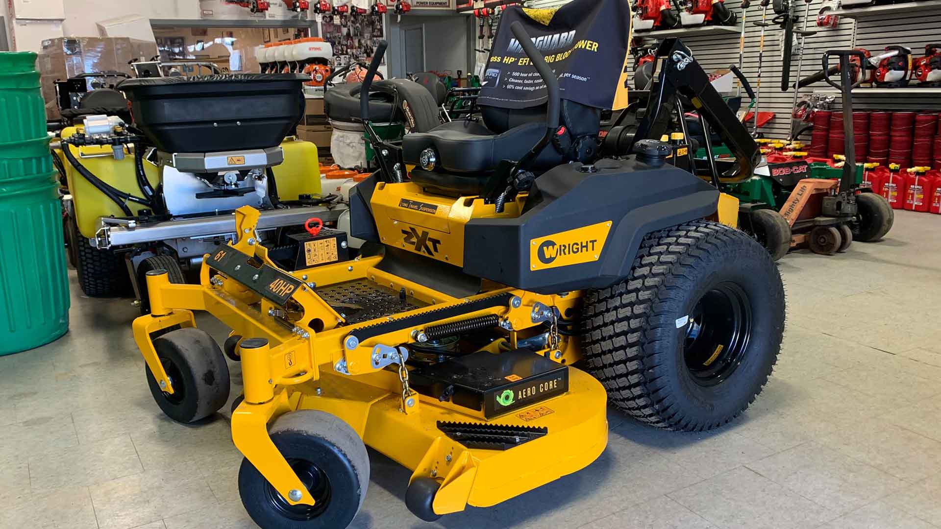 Wright commercial riding mower